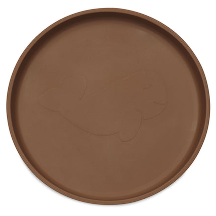 <tc>Jollein</tc> Assiette bébé Silicone Caramel