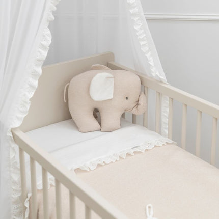 <tc>Baby's Only</tc> Drap de lit Calm White with Ruffle