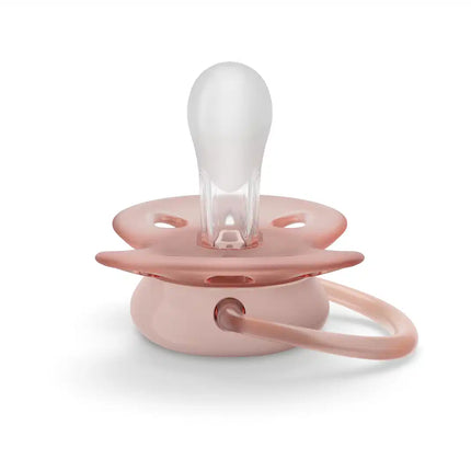 <tc>Philips Avent</tc> Fop<tc>tétine</tc> +0 Mois Gris doux/Rose