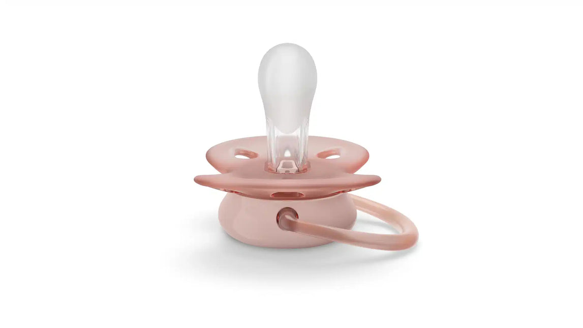 <tc>Philips Avent</tc> Fop<tc>tétine</tc> +0 Mois Gris doux/Rose