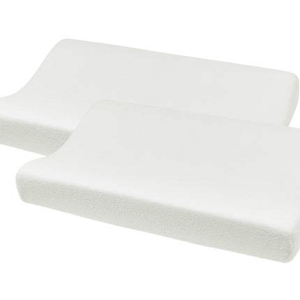 <tc>Meyco</tc> Housse de matelas à langer 2pcs Basic Terry White