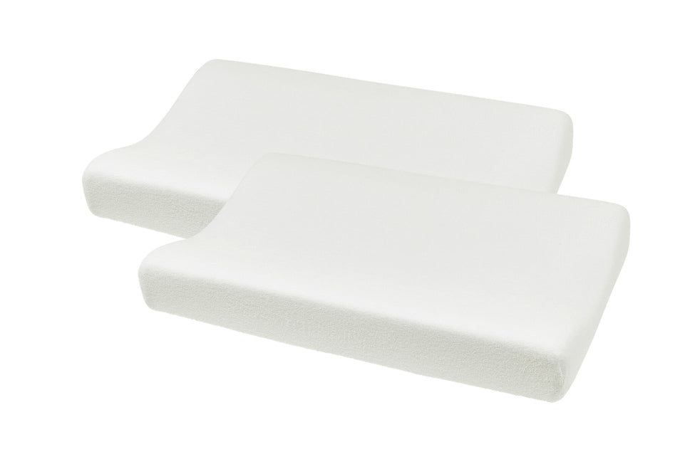 <tc>Meyco</tc> Housse de matelas à langer 2pcs Basic Terry White