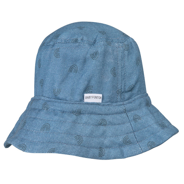 <tc>Baby Dutch</tc> Chapeau de soleil Baby Blue Rainbow