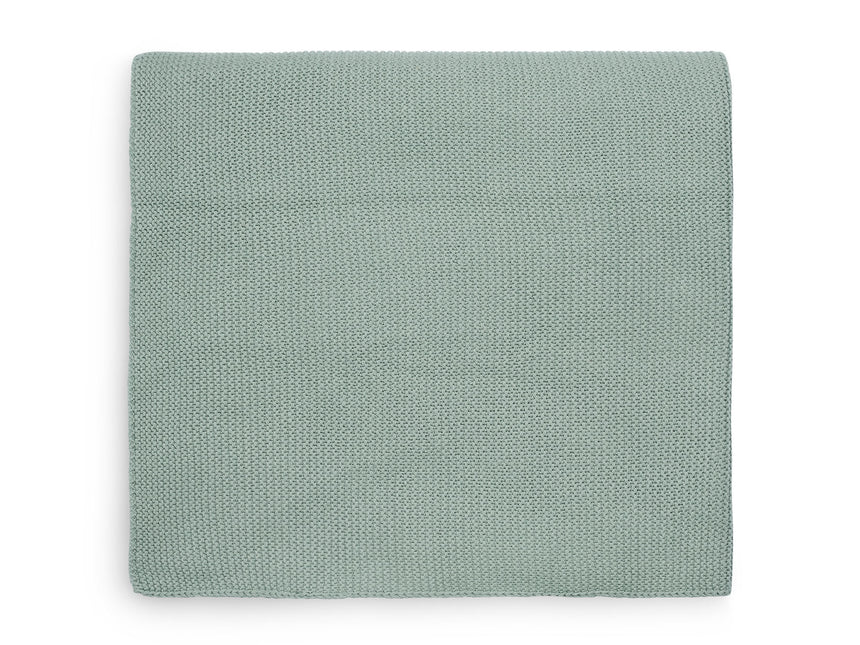 <tc>Jollein</tc> Couverture de lit Basic Knit Forest Green 100x150cm