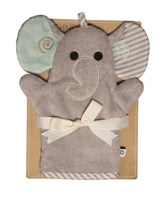 <tc>Zoocchini</tc> Gant de toilette Elli L'Eléphant Coton