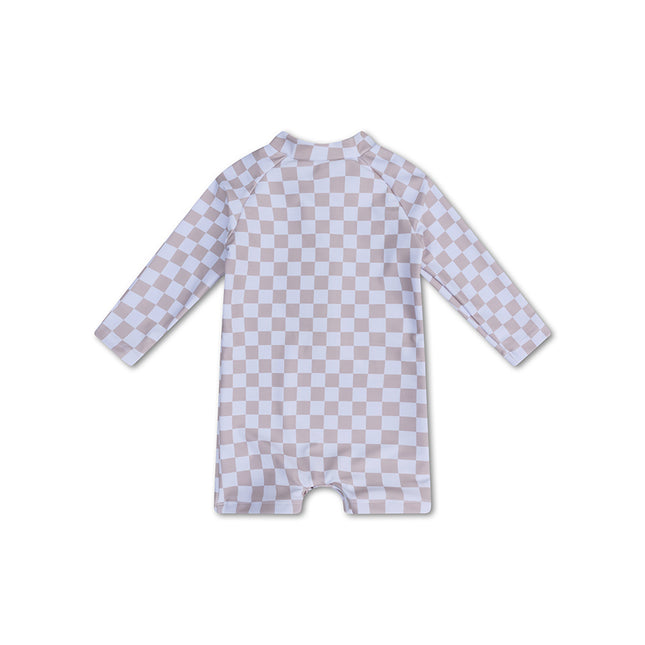 <tc>Swim Essentials</tc> Maillot de bain enfant Sand Check Striped