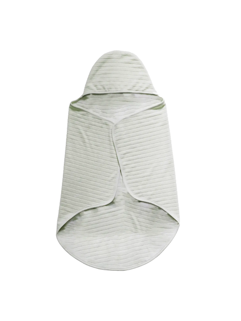 <tc>Snoozebaby</tc> Serviette à capuche Baby Mystic Mint