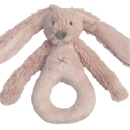 <tc>Happy Horse</tc> Hochet Lapin Richie Vieux Rose 18cm