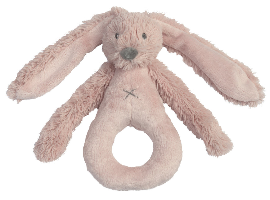 <tc>Happy Horse</tc> Hochet Lapin Richie Vieux Rose 18cm