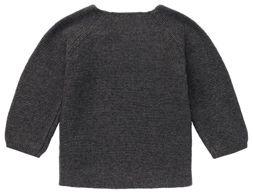 <tc>Noppies</tc> Cardigan pour bébé Pino Gris foncé Mélange