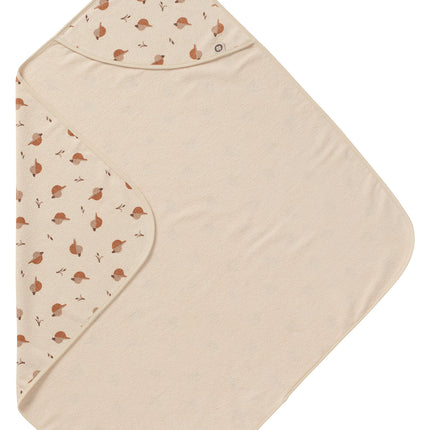 <tc>Noppies</tc> Serviette de bain Baby Duck Indian Tan