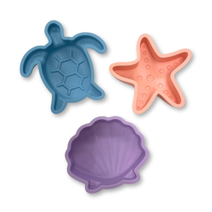 <tc>Swim Essentials</tc> Jeu de seaux de jouets pour bac à sable Animaux marins 5 pièces