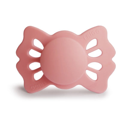 <tc>Frigg</tc> <tc>tétine</tc> Taille 1 Lucky Symmetrical Prettypeach Silicone