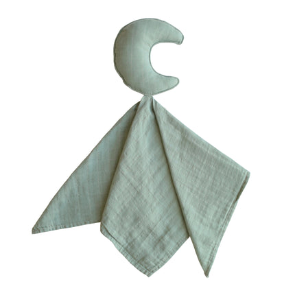 <tc>Mushie</tc> Doudou Lovey Moon Roman Green