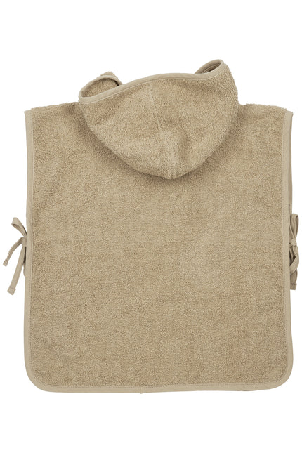 <tc>Meyco</tc> Poncho de bain 1-3 ans Basic Terry Sand