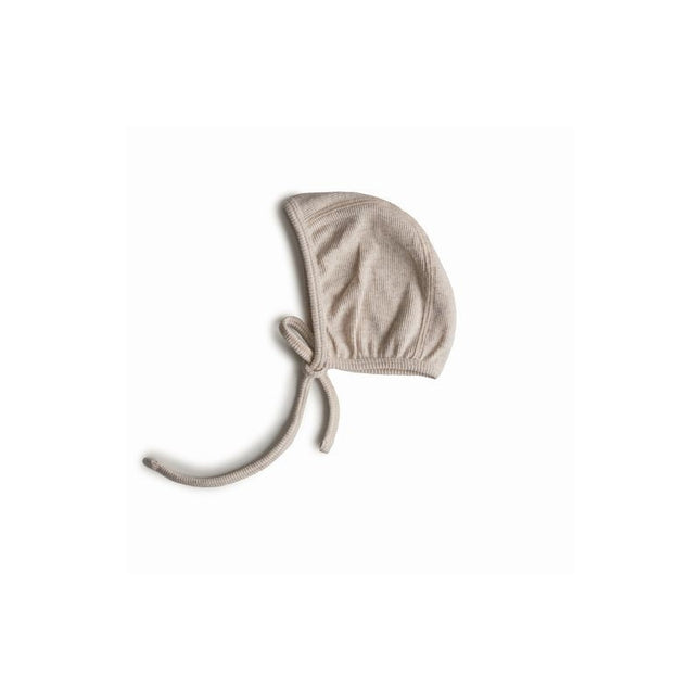 <tc>Mushie</tc> Bonnet de bébé Bonnet beige mélangé