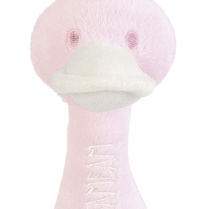 <tc>BamBam</tc> Canard à hochet rose