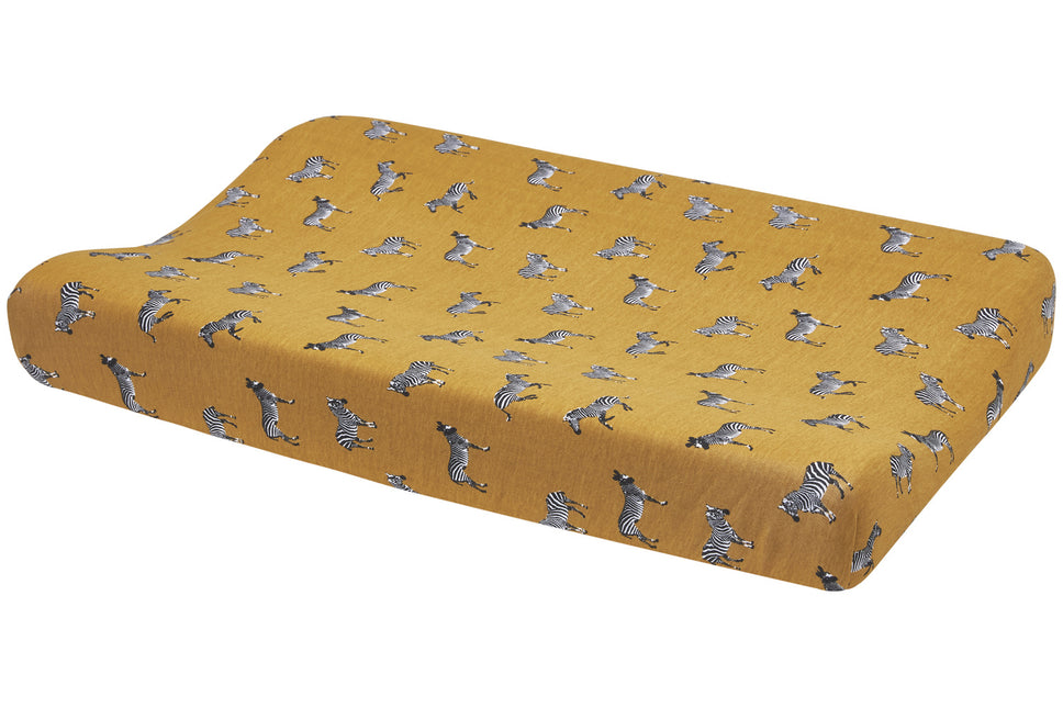 <tc>Meyco</tc> Housse de matelas à langer Zebra Animal Honey Gold