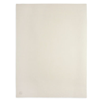 <tc>Jollein</tc> Couverture de berceau Basic Knit Ivory 75x100cm