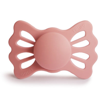 <tc>Frigg</tc> <tc>tétine</tc> Taille 2 Lucky Symmetrical Prettypeach Silicone