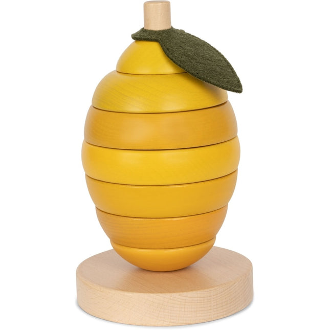 <tc>Konges Slojd</tc> Tour d'empilage Fruits Fsc Citron