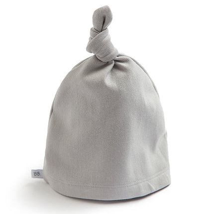 <tc>Bamboom</tc> Bonnet de bébé Elfe Gris/Ivoire 0-1mn.