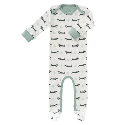 <tc>Fresk</tc> Pyjama pour bébé avec pied Dachsy