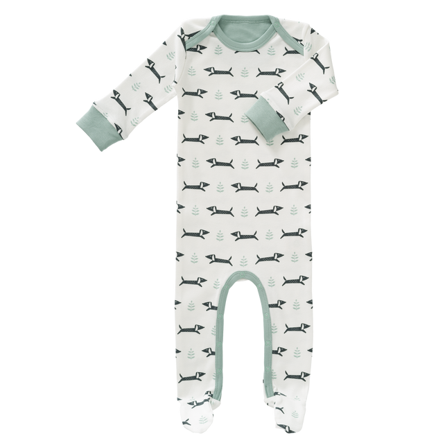 <tc>Fresk</tc> Pyjama pour bébé avec pied Dachsy