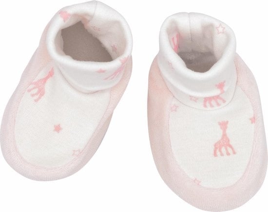 <tc>Sophie de Giraf</tc> Chaussons Babyshoe Rose