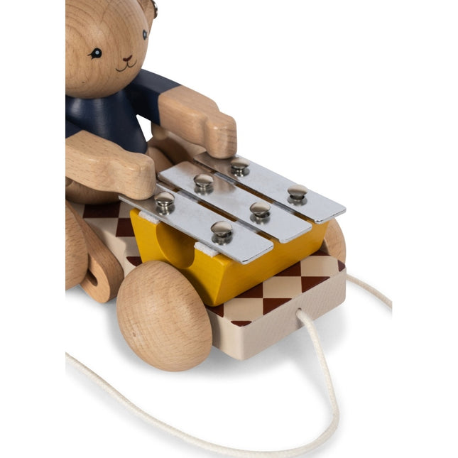 <tc>Konges Slojd</tc> Tire la figurine Bunny Musziek Xylophone