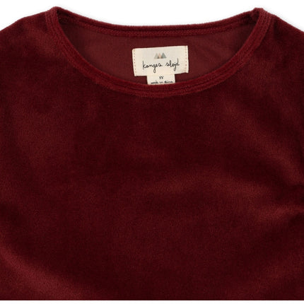 <tc>Konges Slojd</tc> Robe de bébé Jingle Jolly Rouge