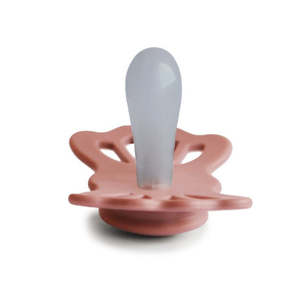 <tc>Frigg</tc> <tc>tétine</tc> Taille 1 Lucky Symmetrical Prettypeach Silicone