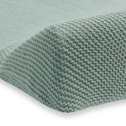 <tc>Jollein</tc> Housse de matelas à langer Basic Knit Forest Green 50x70cm