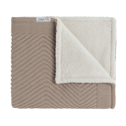 <tc>Baby's Only</tc> Couverture de berceau Teddy Grace Beige