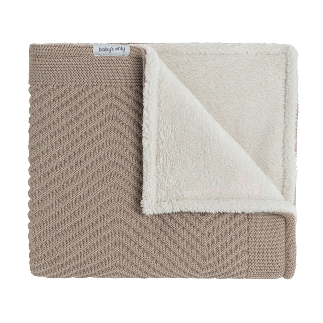 <tc>Baby's Only</tc> Couverture de berceau Teddy Grace Beige