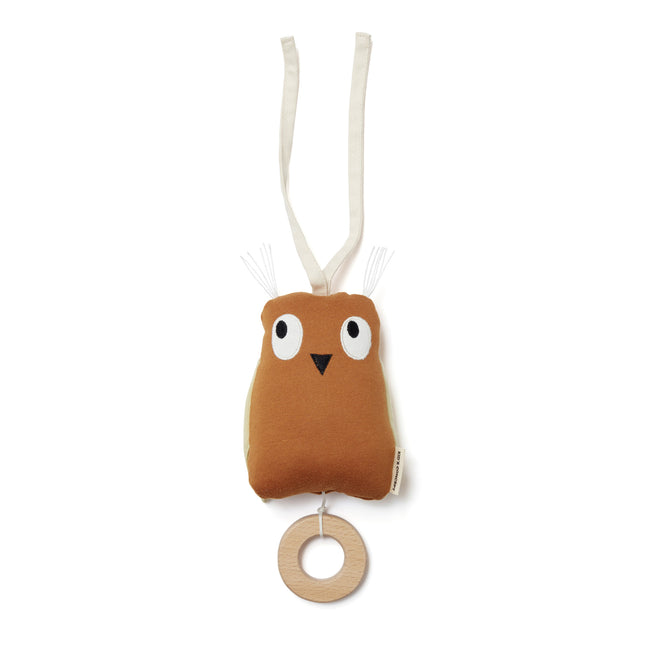 <tc>Kid's Concept</tc> Pendentif musical Bébé chouette Rouille