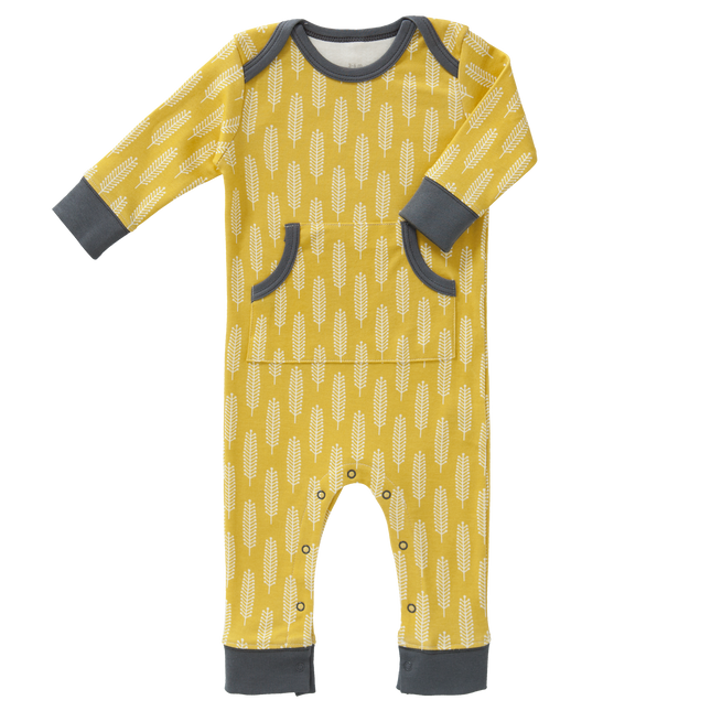 <tc>Fresk</tc> Pyjama bébé sans pied Havre Vintage Jaune