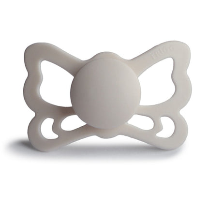 <tc>Frigg</tc> <tc>tétine</tc> Taille 2 Butterfly Gris Silicone