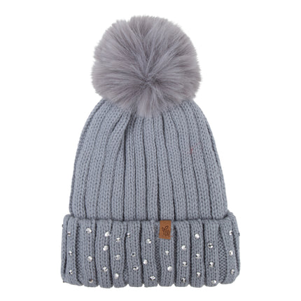 <tc>Baby Dutch</tc> Bonnet de bébé Gris pailleté