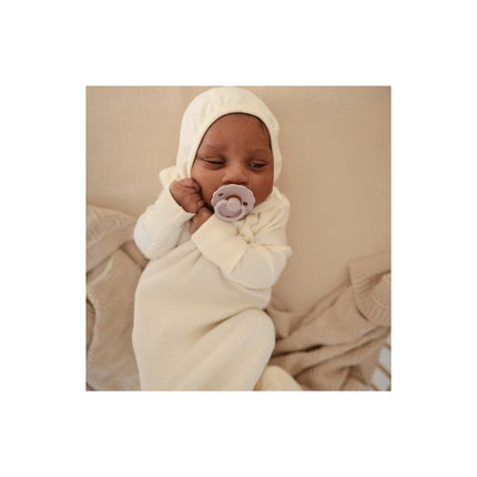 <tc>Mushie</tc> Chapeau de bébé Bonnet Ivoire