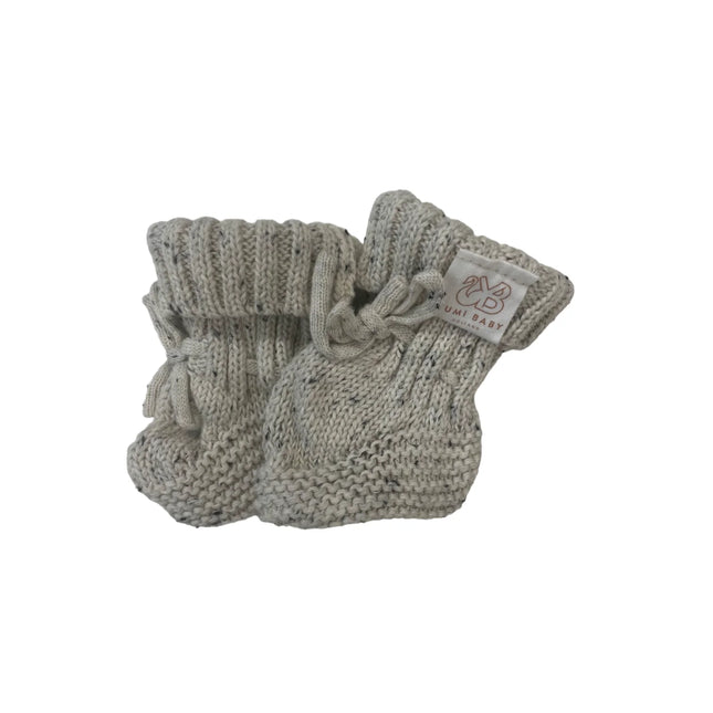 <tc>Yumi Baby</tc> Chaussons de bébé Sel et poivre