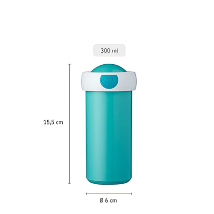 <tc>Mepal</tc> Tasse d'école Campus 300ml Turquoise