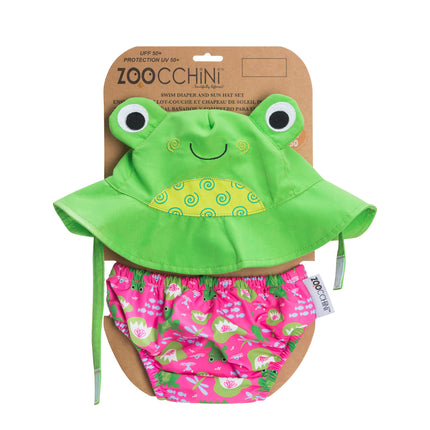 <tc>Zoocchini</tc> Ensemble de grenouilles de bain 6-12 mois