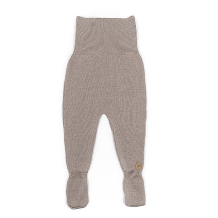 <tc>Bamboom</tc> Pantalon bébé avec pieds tricoté Camel