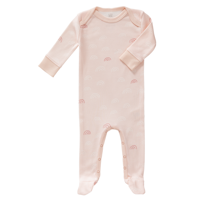 <tc>Fresk</tc> Pyjama bébé avec pied Arc-en-ciel Chintz rose