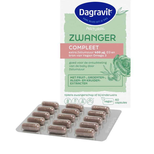 <tc>Dagravit</tc> Vitamines de grossesse 60 Capsules