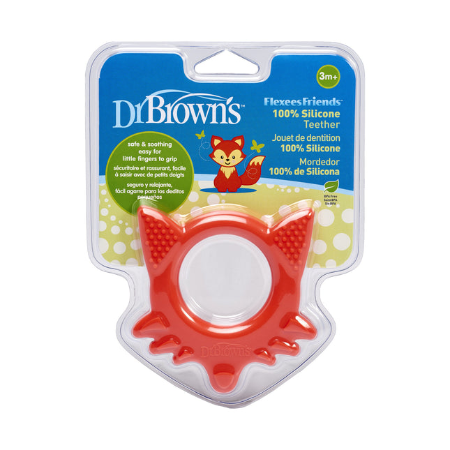 <tc>Dr. Brown's</tc> Anneau de dentition Flexees renard rouge