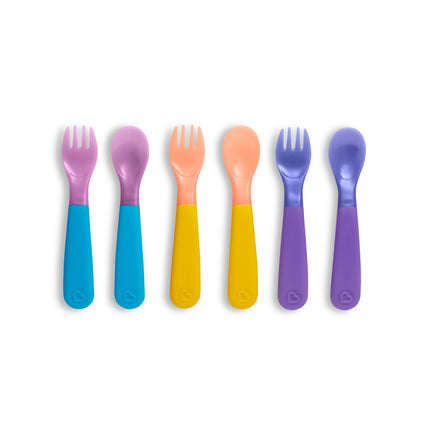 <tc>Munchkin</tc> Set de couverts pour bébé 6 pièces à couleur changeante