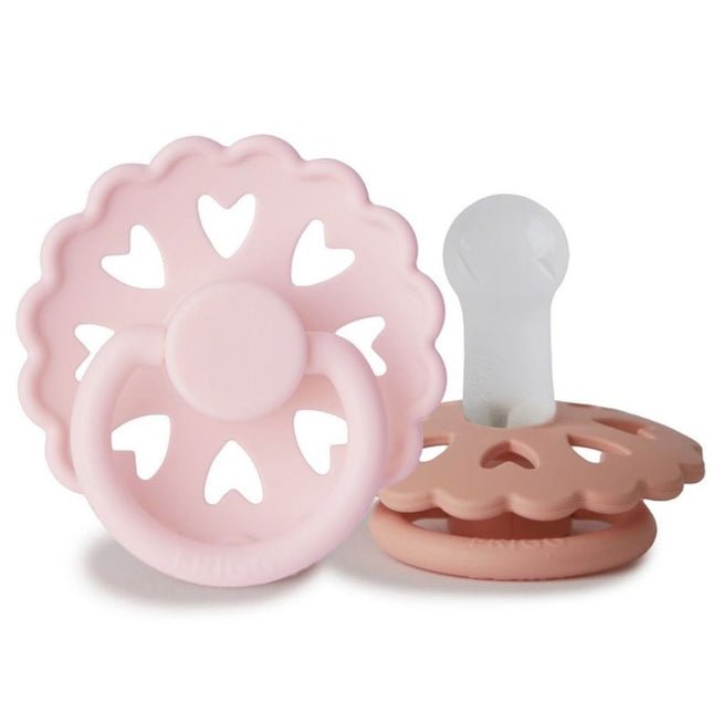 <tc>Frigg</tc> <tc>tétine</tc> Taille 1 Reine/Princesse de conte de fées Silicone 2-Pack