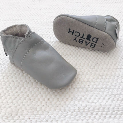 <tc>Baby Dutch</tc> Chaussures pour bébé Gris uni